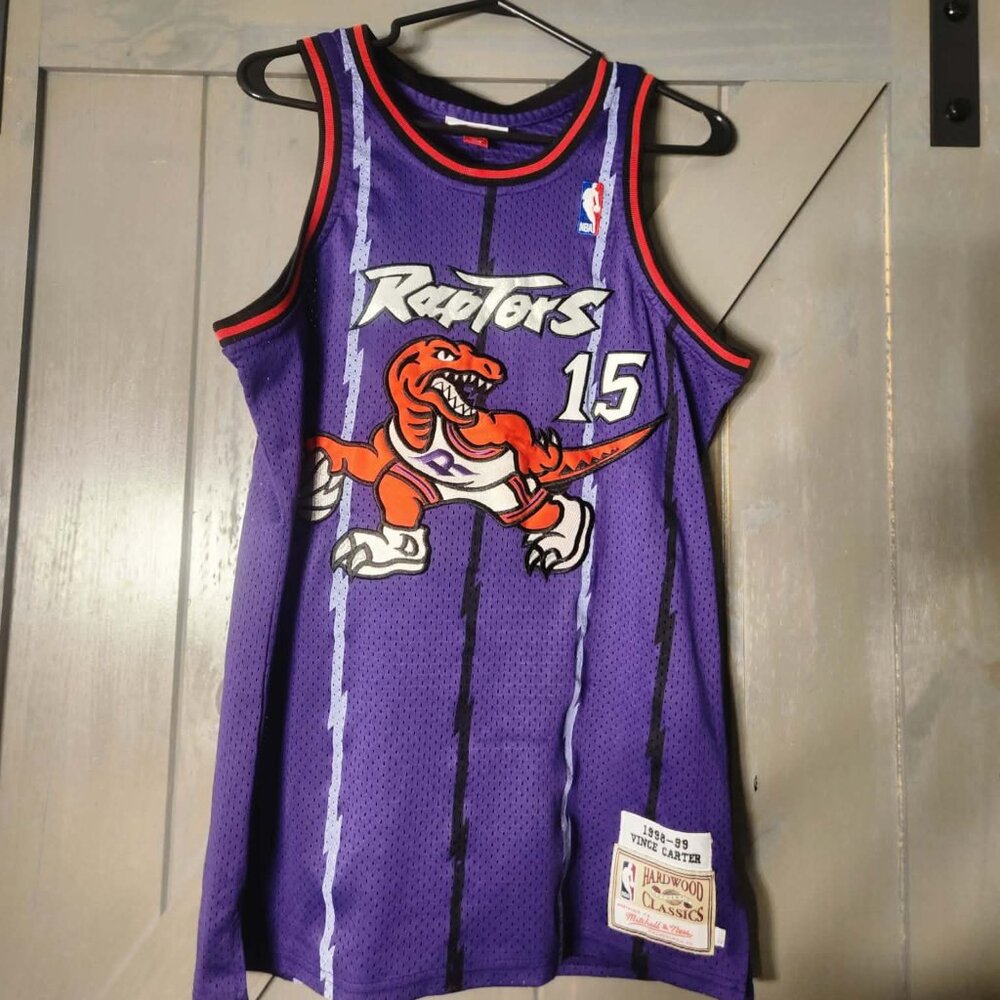 Toronto Raptors Vince Carter Authentic Hardwood Classic 1998-1999 Jersey